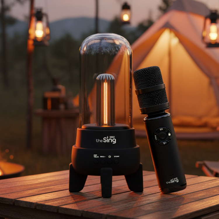 블루투스 마이크 노래방 무선 마이크 휴대용 차량용 가정용 미니 제품 이미지