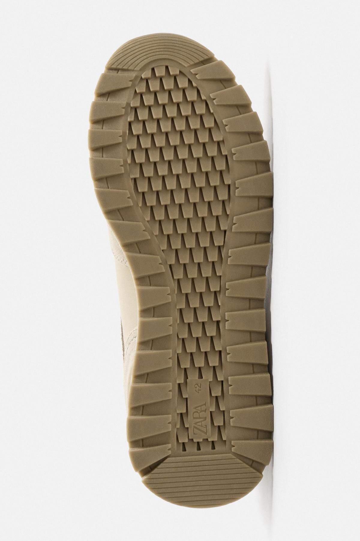 자라 베이직 캐주얼 스니커즈 2341/620 BEIGE - 상세 이미지 5