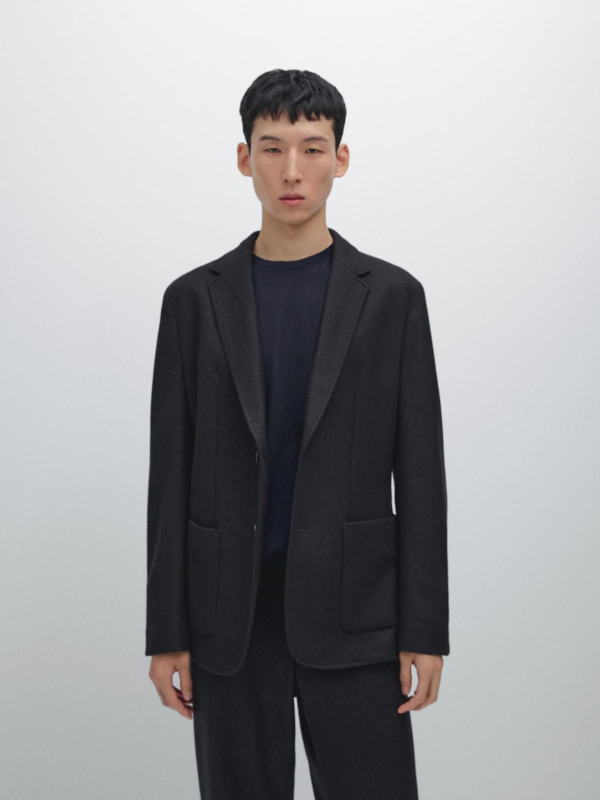 마시모두띠 테일러드 울블렌드 수트 블레이저 2808/367 NAVY BLUE - 상세 이미지 5