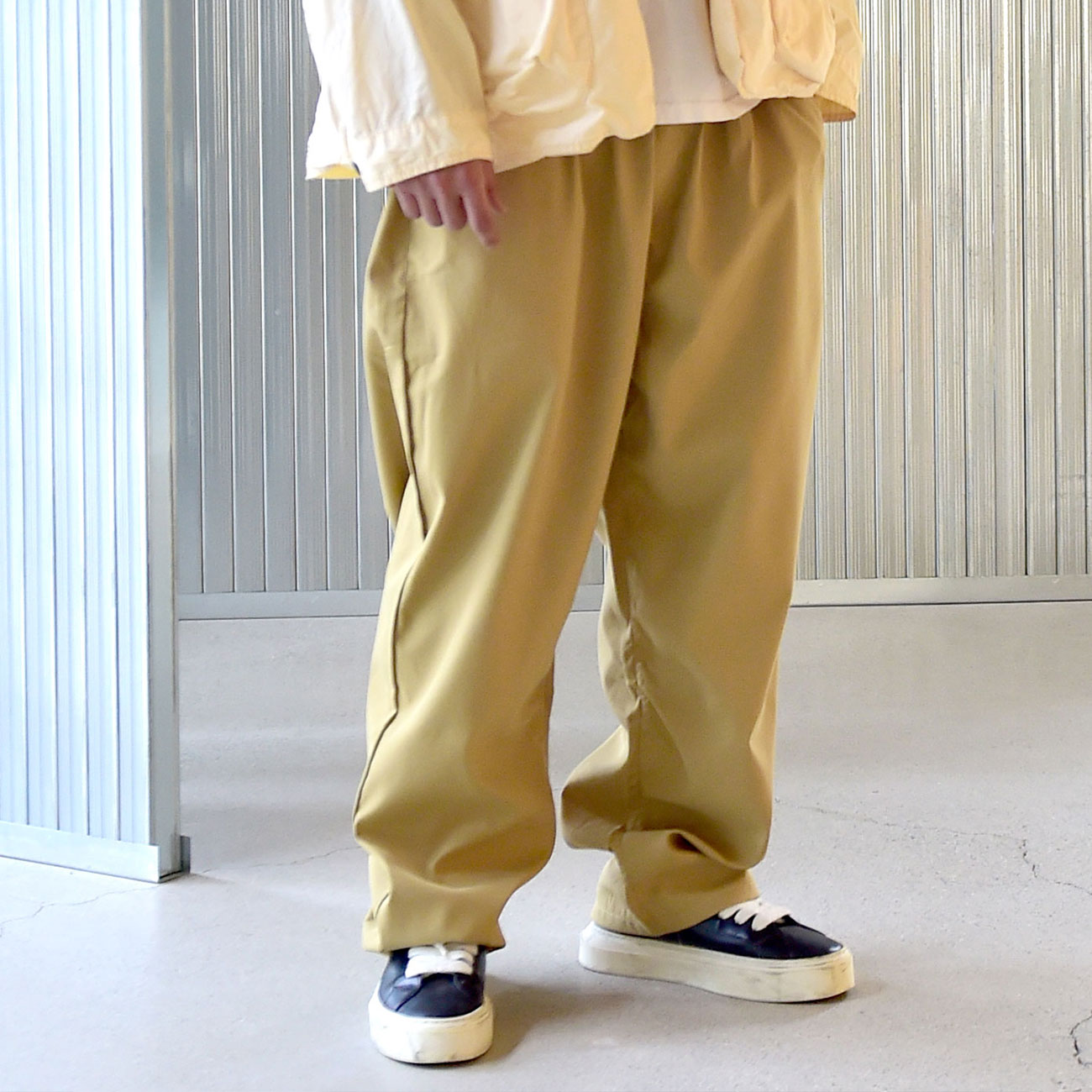 남자 와이드 치노팬츠 밴딩 슬랙스 M~5XL - 상세 이미지 4
