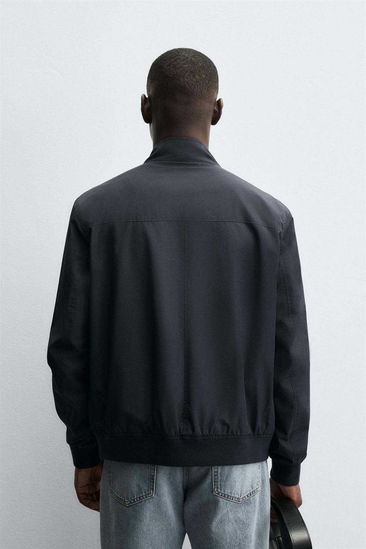 자라 테크니컬 경량 집업 재킷 2949/154 DARK NAVY - 상세 이미지 4