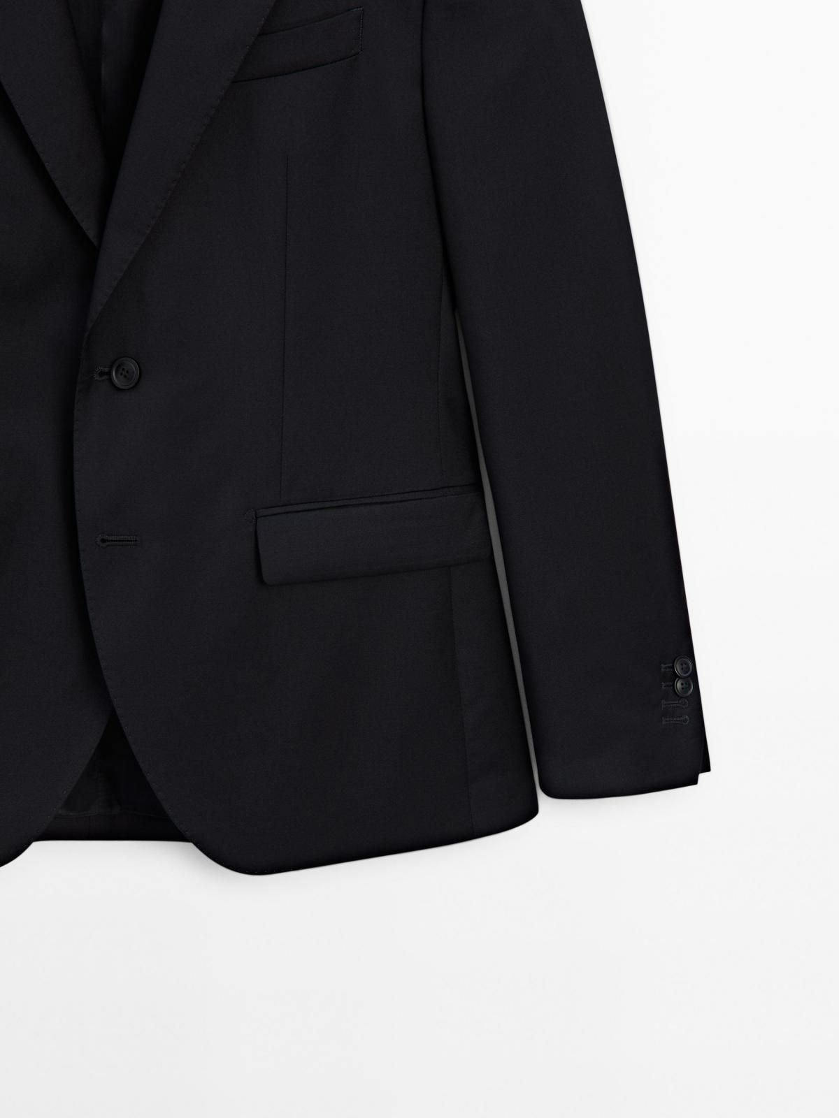 마시모두띠 100 울 클래식 블레이저 2051/635 NAVY BLUE 이미지 8