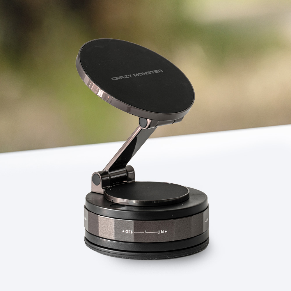 크레이지몬스터 차량용 맥세이프 핸드폰 흡착 거치대 마그네틱 각도조절 대시보드 그립몬 제품 이미지