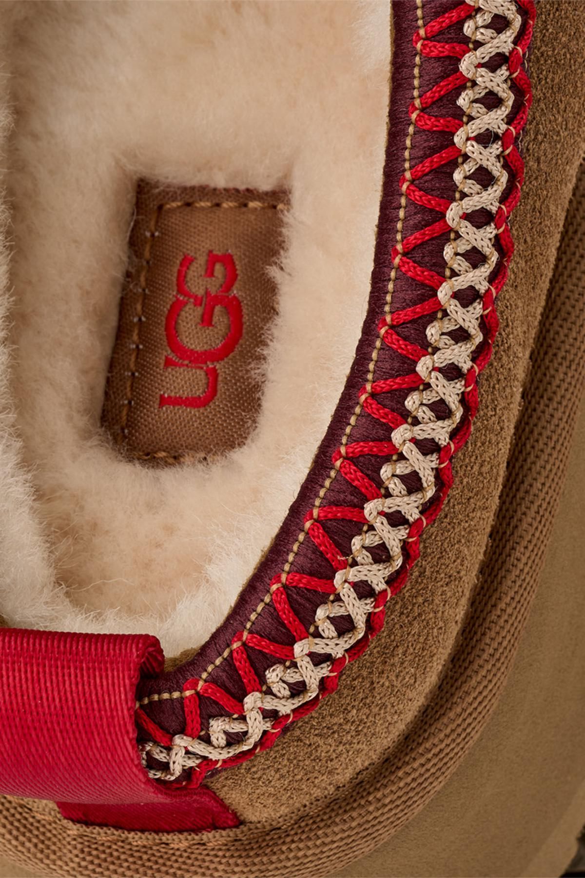 어그 UGG 브레이드 퍼 슬리퍼 Tazz II 9961167 MARRON - 상세 이미지 3