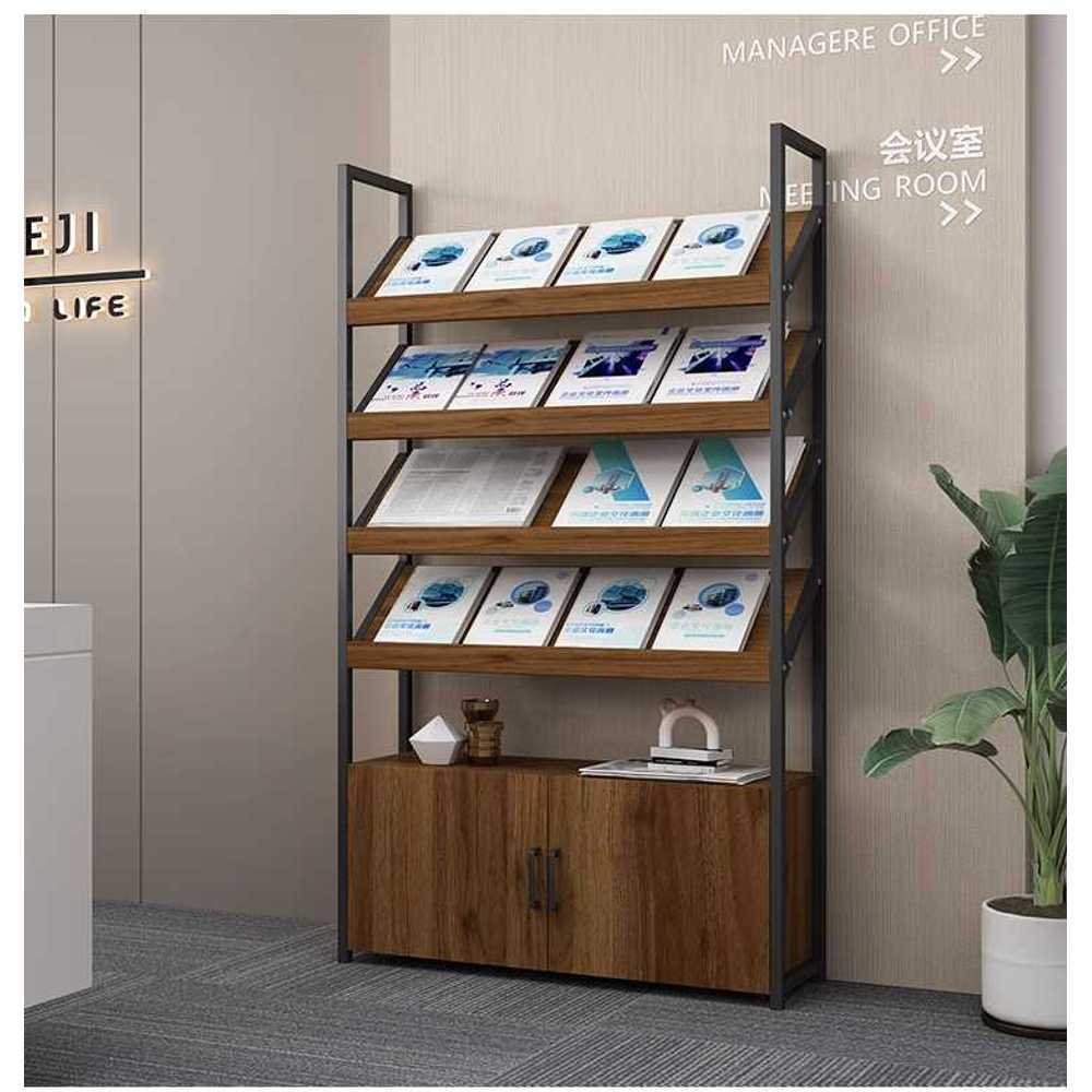 서점 진열대 책 전시 선반형 매장용 도서 디스플레이 4단 100x30x180 - 상품 이미지
