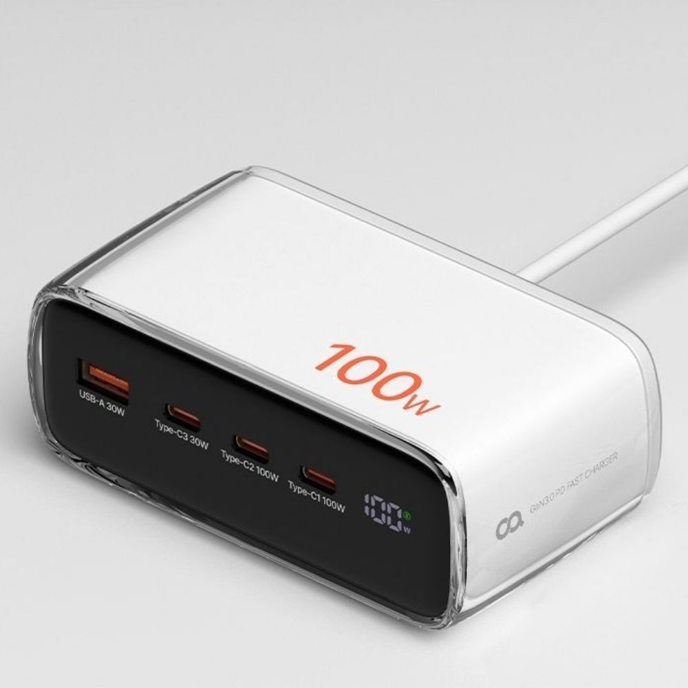오아 쁘띠차저100W GaN PD3.0 PPS 4포트 c타입 초고속 멀티충전기 어댑터 - 메인 이미지