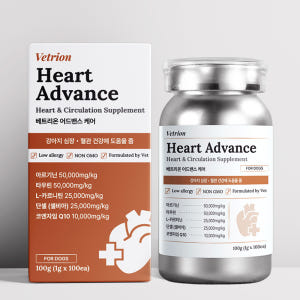 베트리온 강아지 심장 영양제 헥헥거림 혈류개선 항산화 하트 어드밴스 10... 솔직 후기 | 실제 사용자 리뷰 총정리 - 상품 이미지 4
