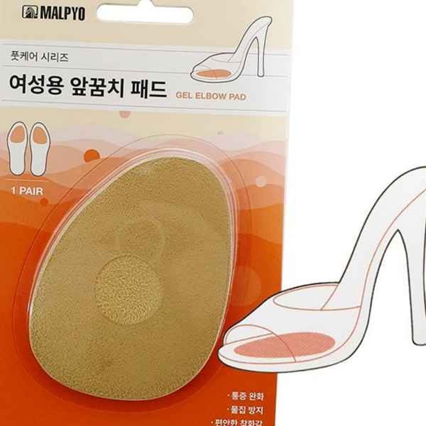 말표 여성 앞꿈치 패드 하이힐 여성용 앞꿈치 패드 실리콘 발 - 메인 이미지