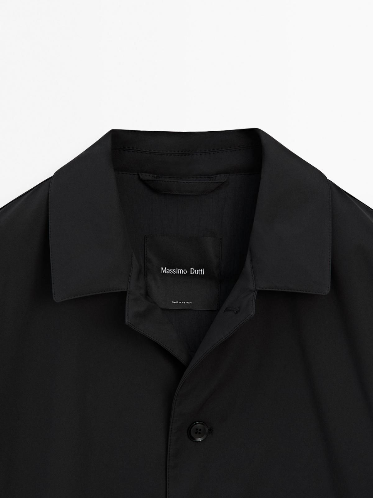 마시모두띠 테크니컬 방수 방풍 트렌치 코트 3110/403 NAVY BLUE - 상세 이미지 5