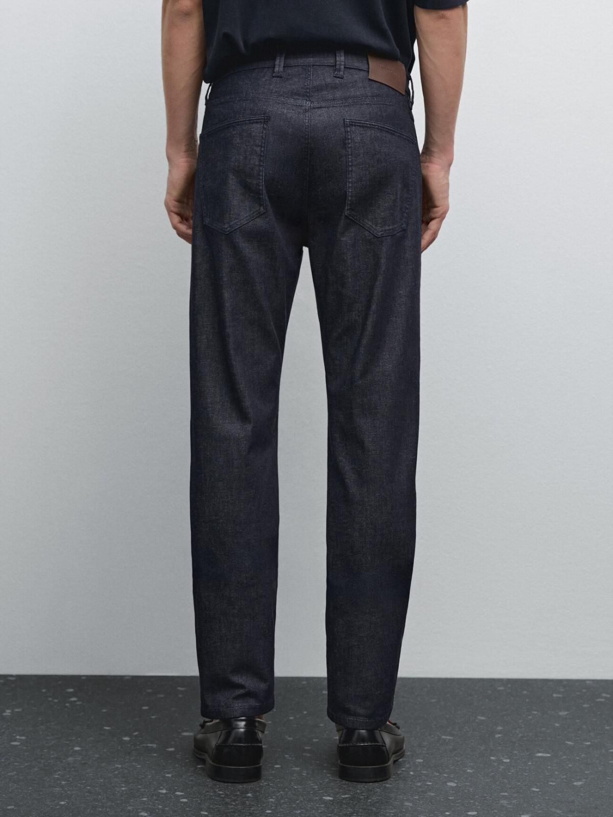 마시모두띠 슬림핏 라이트웨이트 데님 슬림 핏 청바지 0300/109 NAVY BLUE - 상세 이미지 3