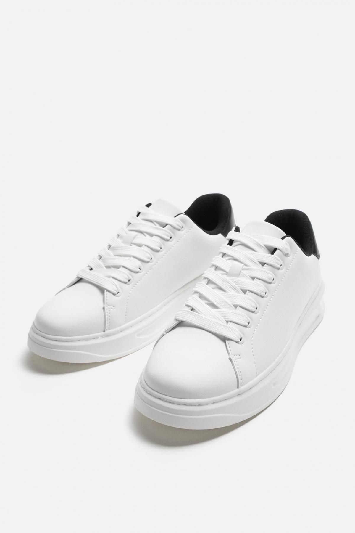 자라 청키솔 스니커즈 2247/420 WHITE - 상세 이미지 4