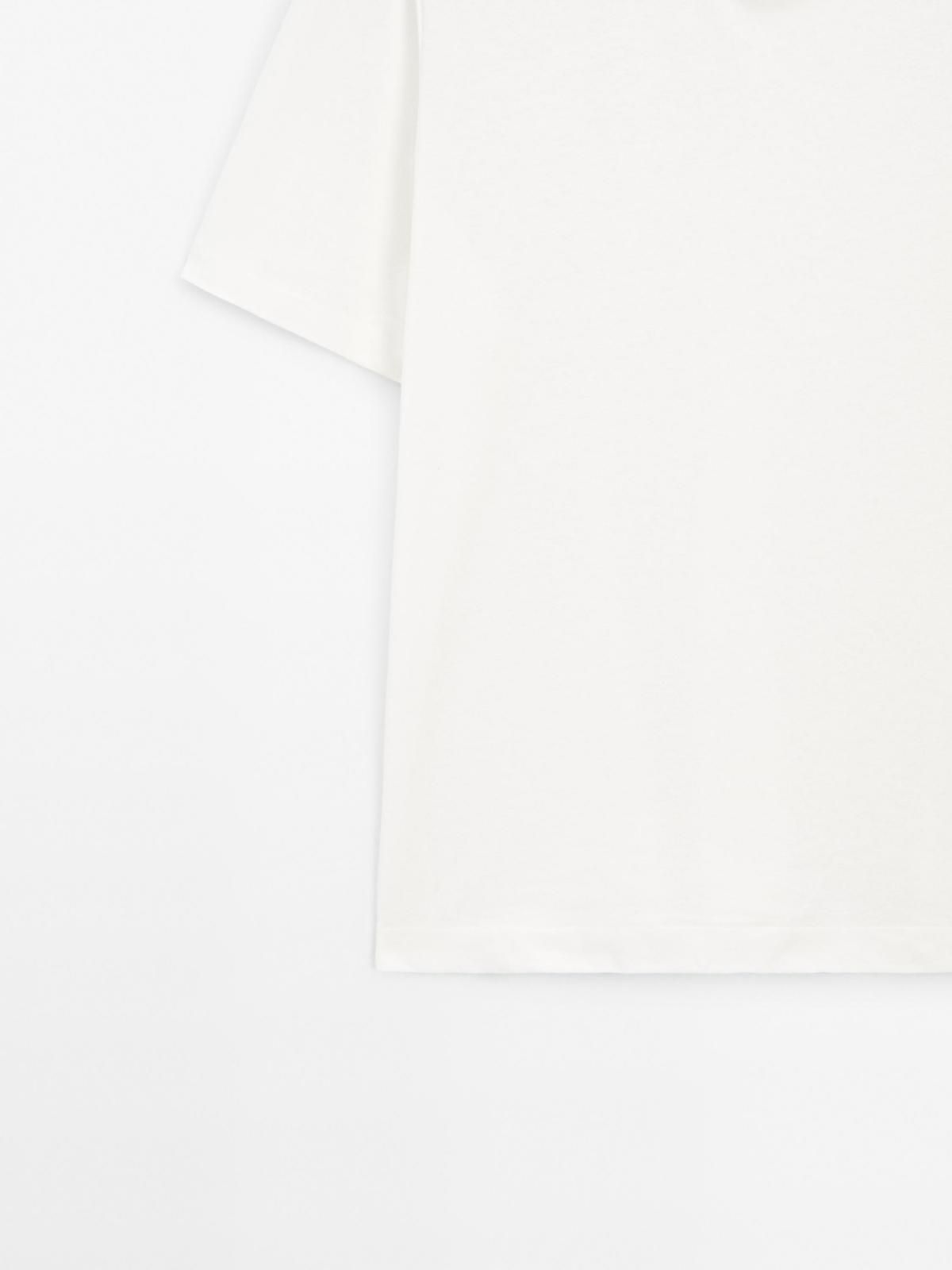 마시모두띠 린넨 혼방 크루넥 반팔 티셔츠 1412/242 OFF WHITE - 상세 이미지 4
