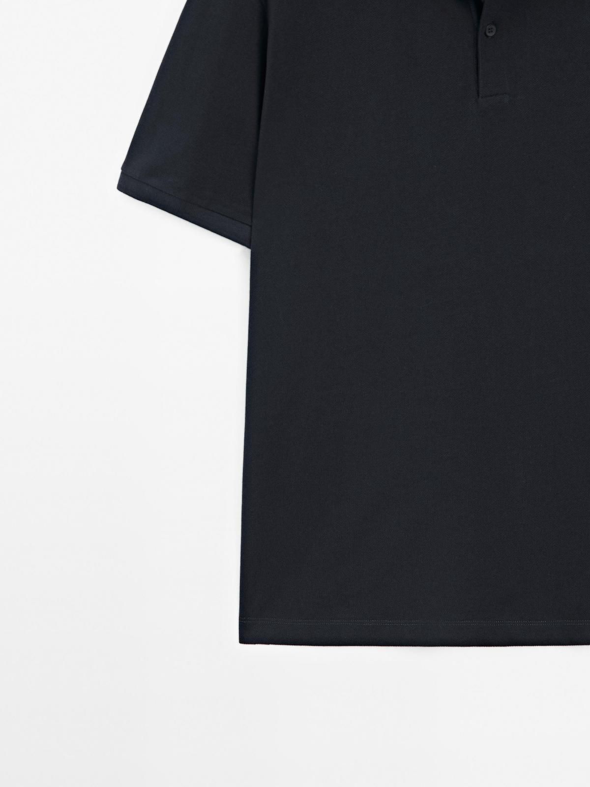 마시모두띠 피케 코튼 반팔 폴로셔츠 0744/244 NAVY BLUE - 상세 이미지 2