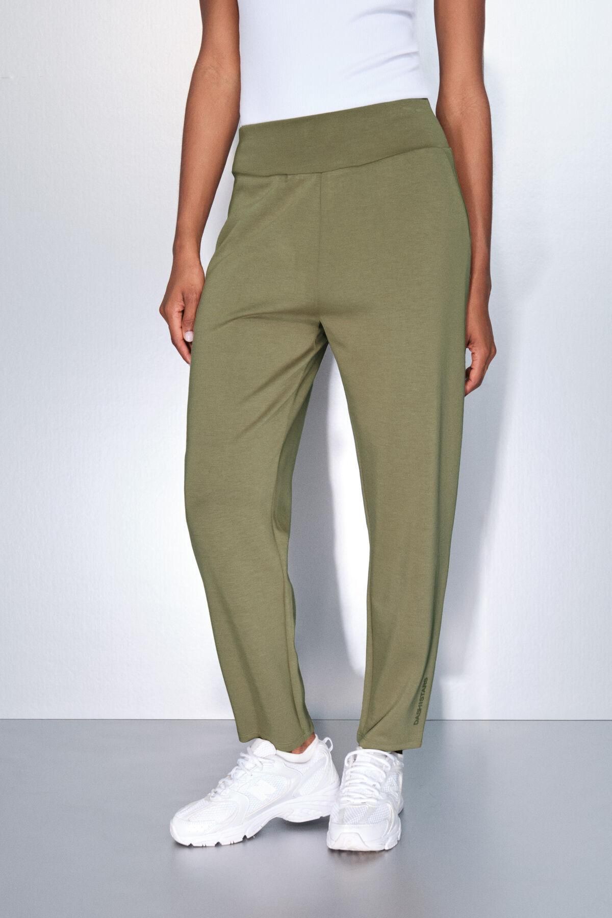 대시 앤 스타즈 테크니컬 카키 하이웨이스트 조거 팬츠 5172053 BEIGE - 상품 이미지