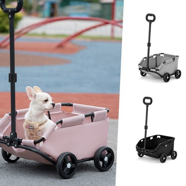 경량 강아지 유모차 휴대용 애견 유모차 반려동물 산책