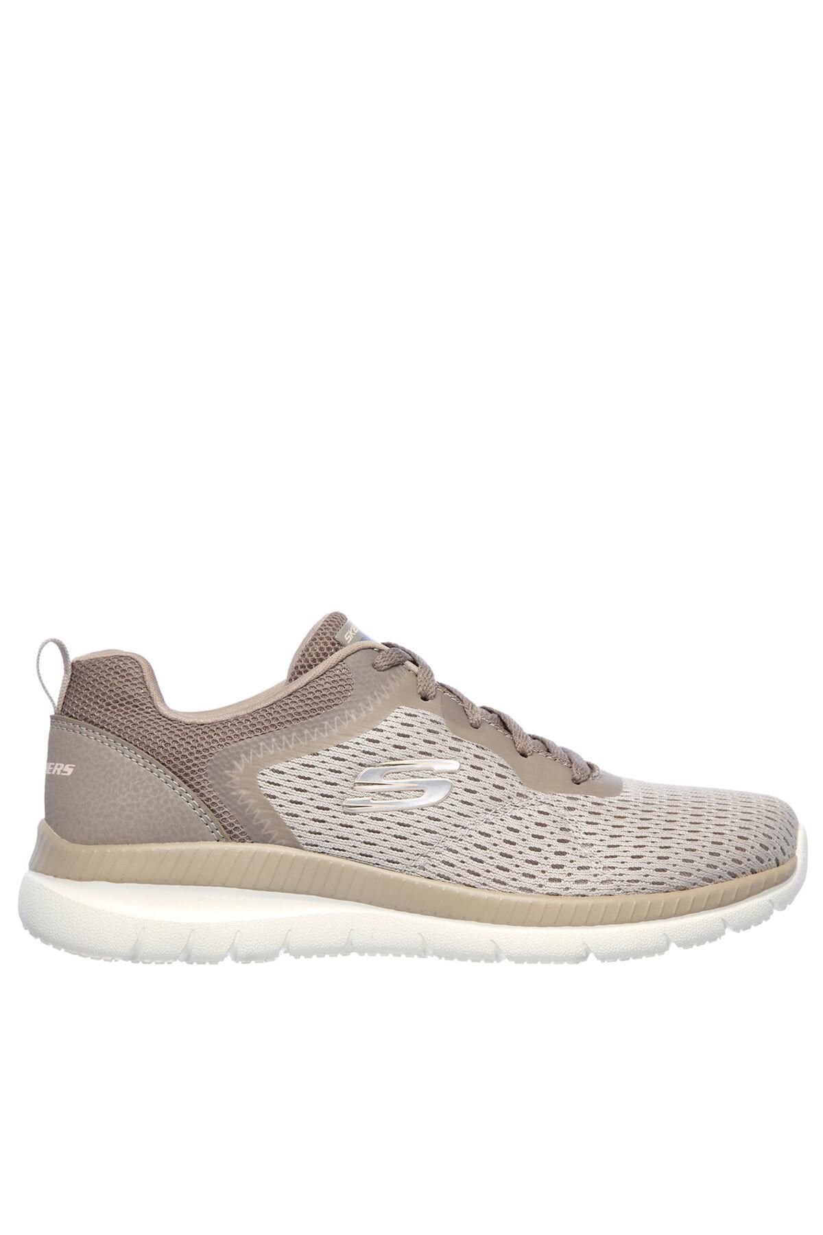 스케쳐스 메쉬 컴포트 스니커즈 스케쳐스 바운티풀 4184927 BEIGE - 상세 이미지 2