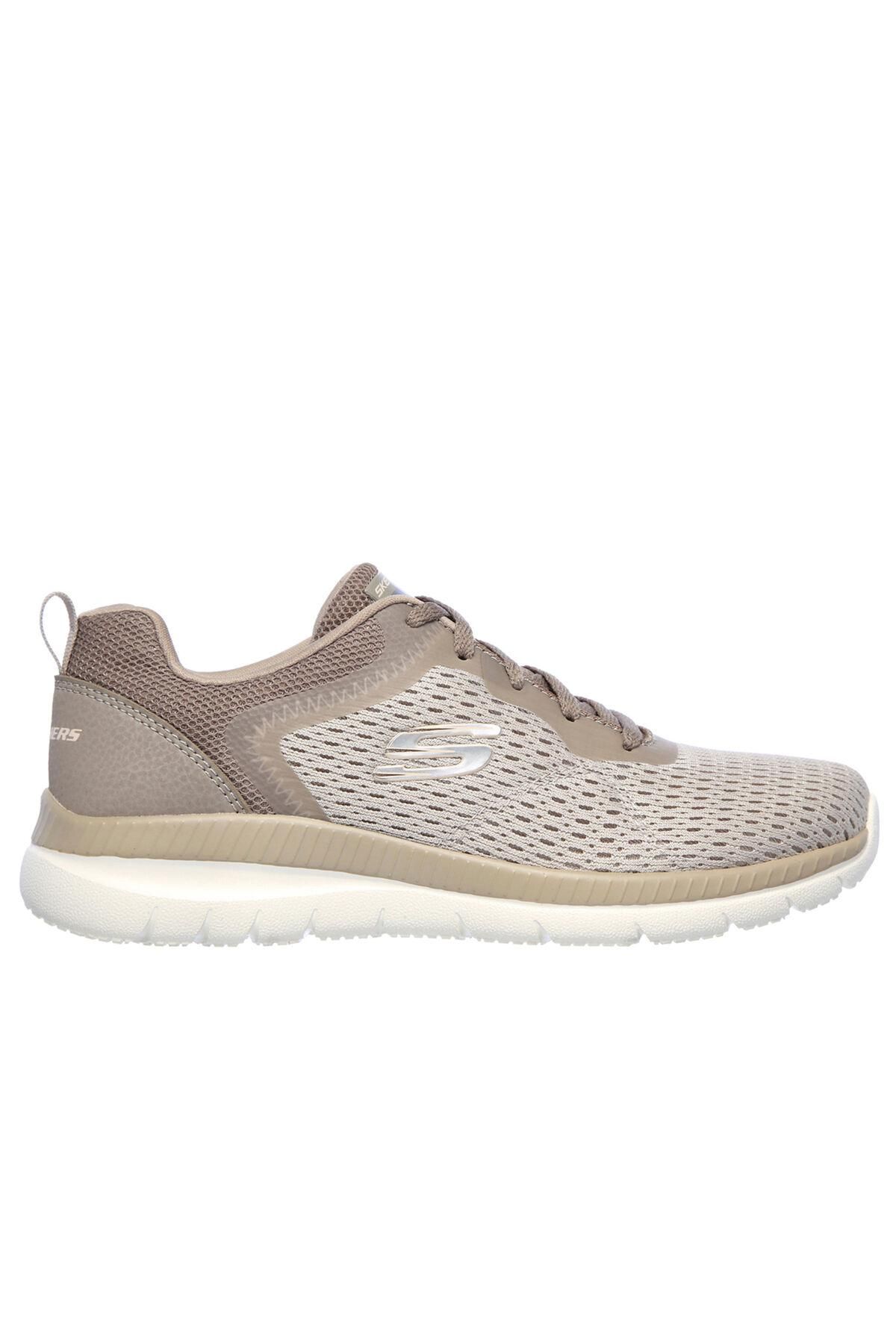 스케쳐스 메쉬 컴포트 스니커즈 스케쳐스 바운티풀 4184927 BEIGE - 메인 이미지