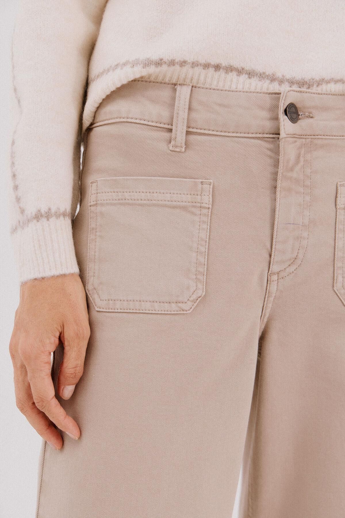 꼬르떼피엘 와이드 하이웨이스트 포켓 면 팬츠 9952134 ARENA - 상세 이미지 4