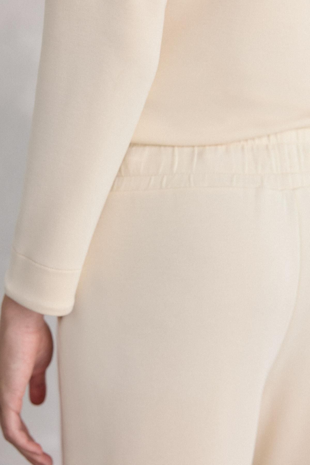 페드로 델 이에로 소프트 액티브웨어 와이드 밴딩 팬츠 2522670 AMARILLO - 상세 이미지 5