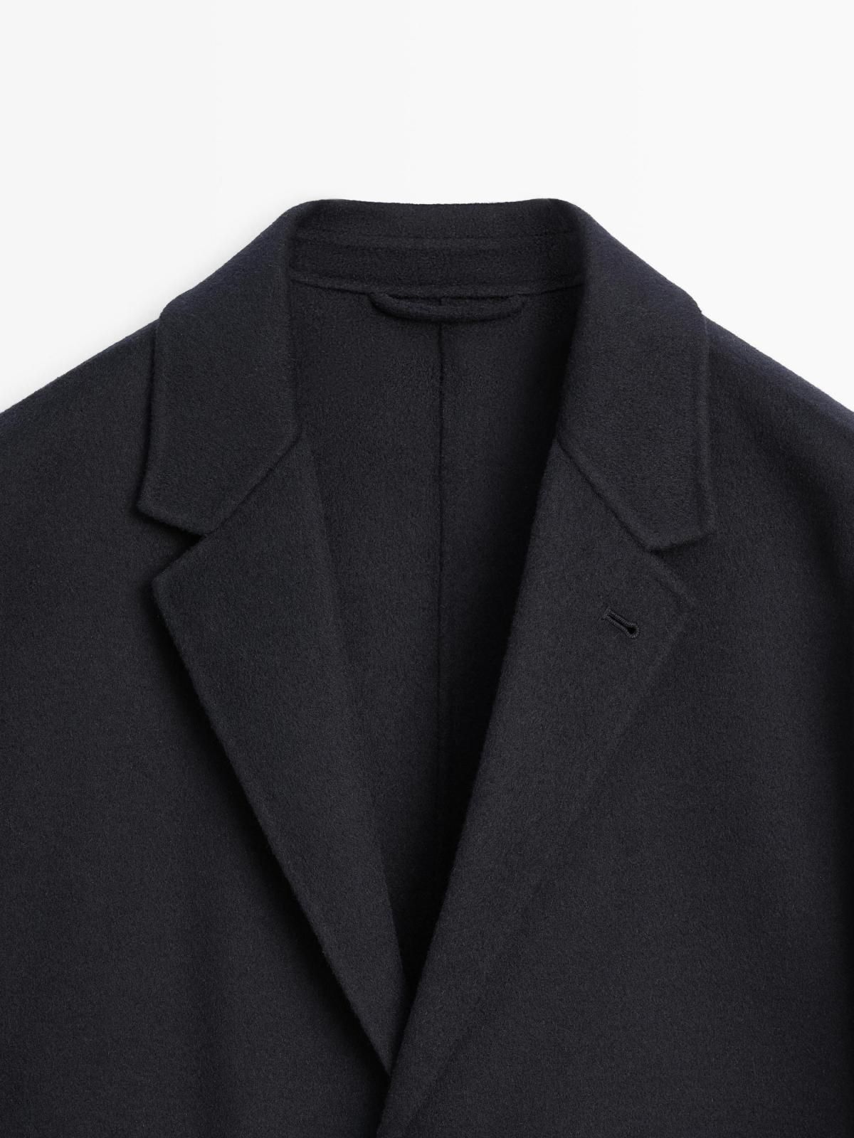 마시모두띠 블랙 클래식 울블렌드 블레이저 2812/380 NAVY BLUE - 상세 이미지 4