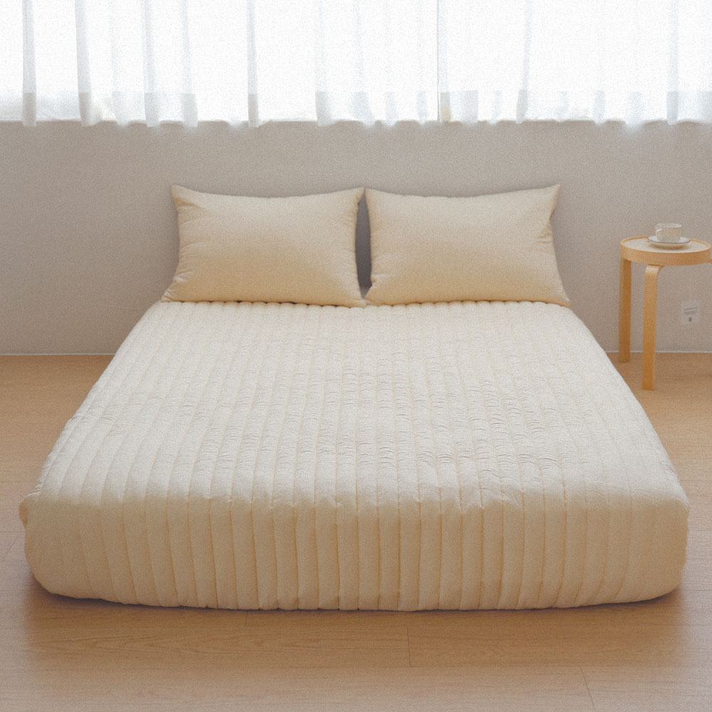 대구1988 헤이즐 알러지케어 고밀도 모달 누빔 매트리스커버 SS Q K 4color