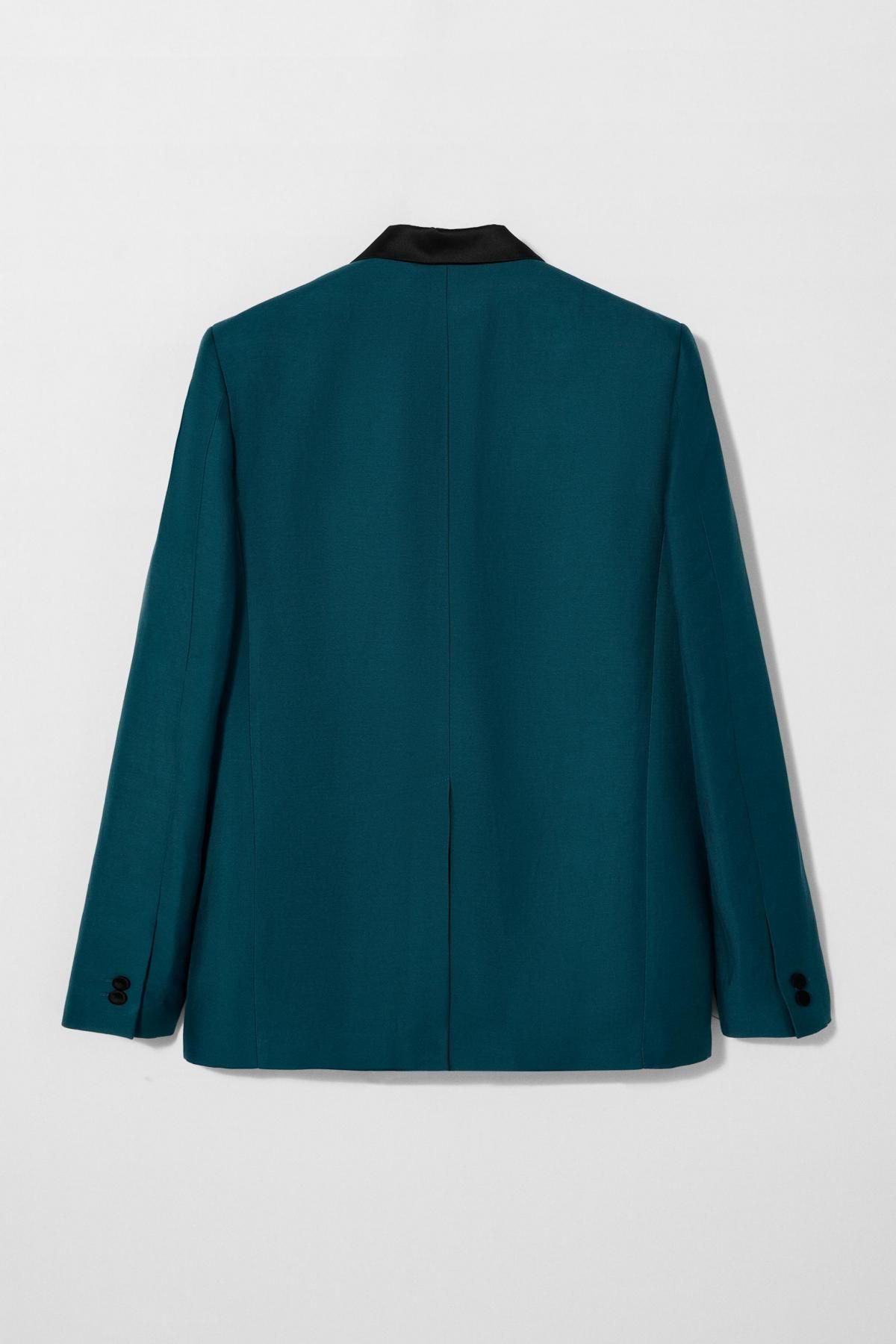 자라 배색 디너 재킷 X 바비 길레스피 4869/800 GREEN / BLUE - 상세 이미지 3
