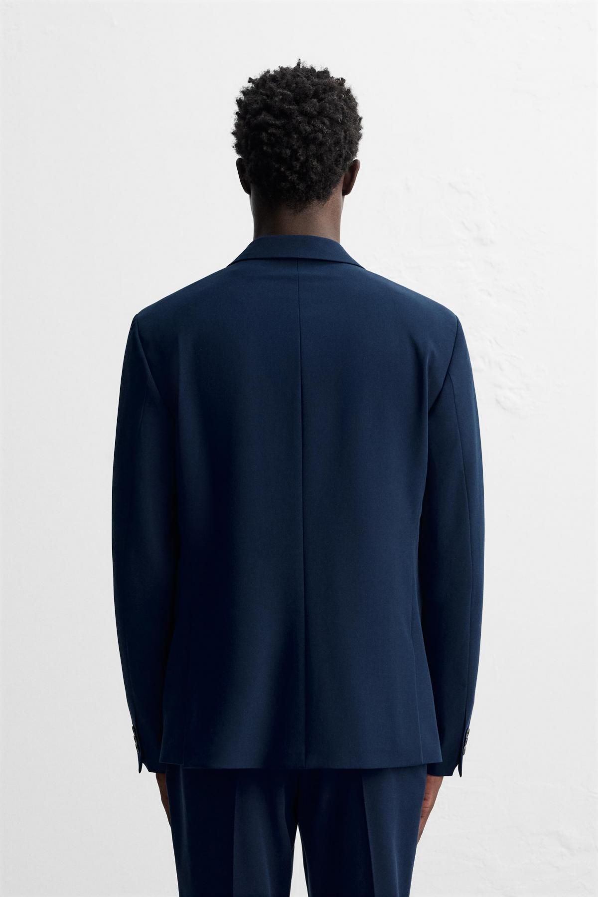 자라 컴포트 수트 블레이저 1564/300 BLUISH - 상세 이미지 4