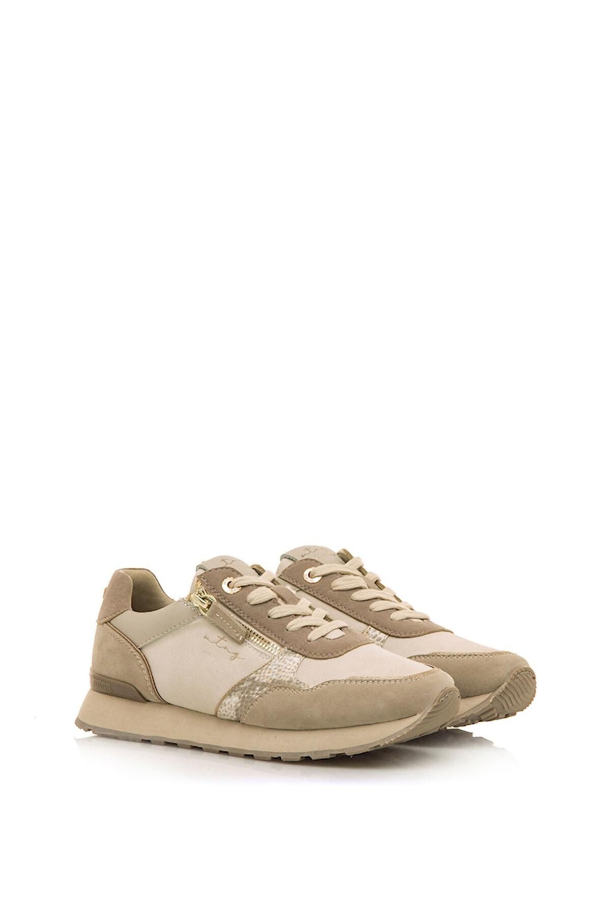 엠티엔지 테크니컬 베이지 카키 여성 스니커즈 1522589 BEIGE - 상세 이미지 2