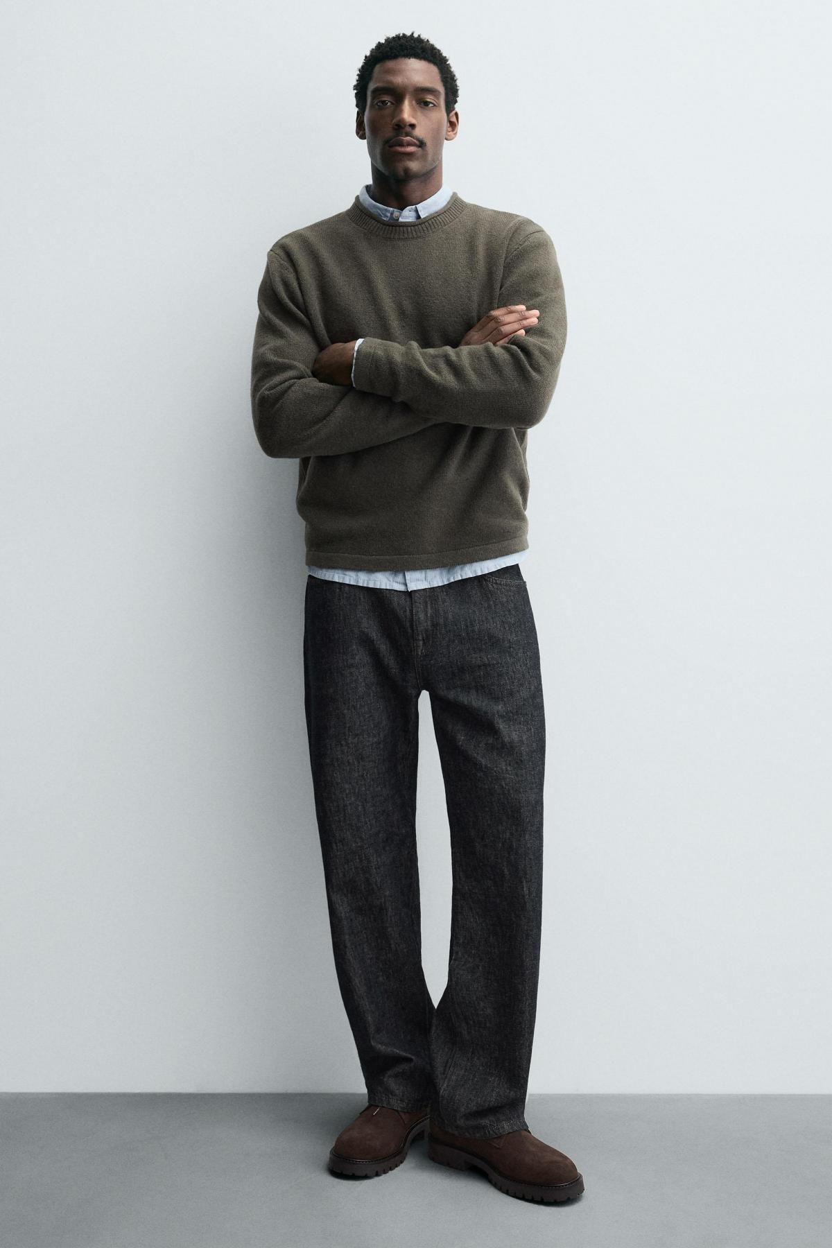 자라 트랙솔 레더 브라운 스마트 더비슈즈 2463/620 BROWN - 상세 이미지 2