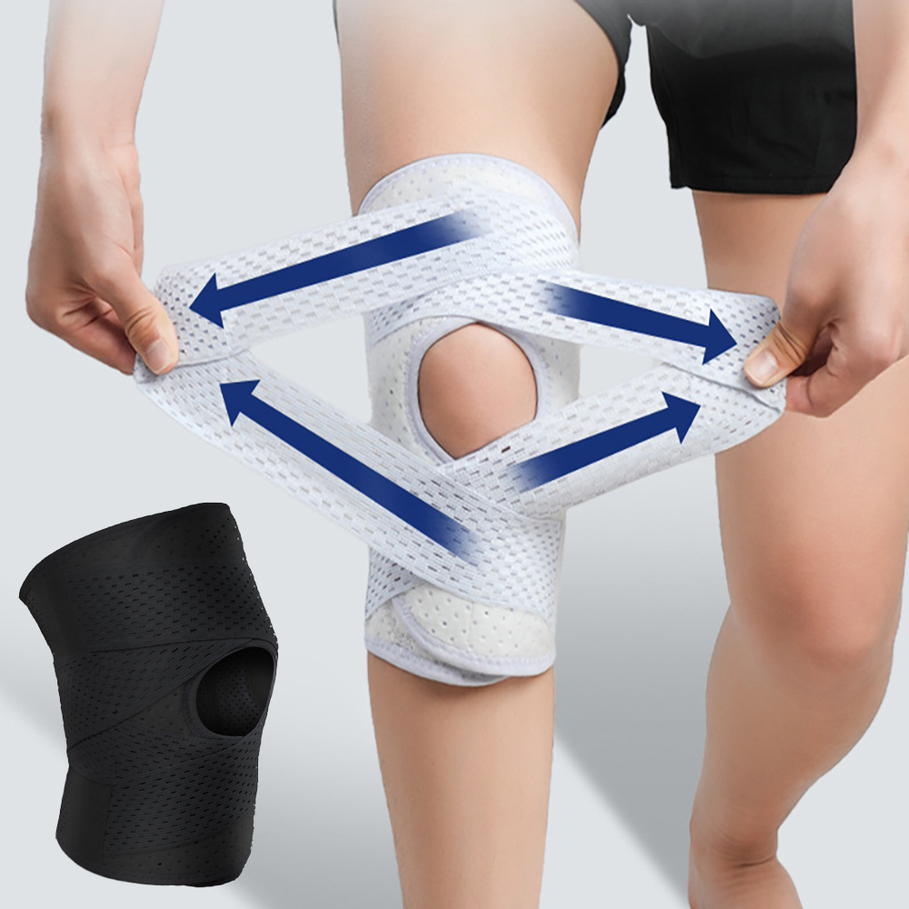 러닝 등산 무릎보호대 무릎 뒤쪽통증 안쪽통증 시니어 보호대 운동러 솔직 후기 | 실사용 리뷰 - 대표 이미지