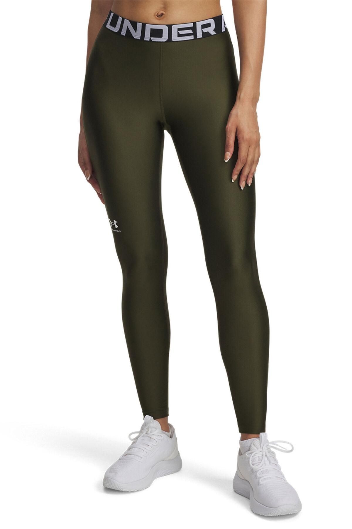 언더아머 테크니컬 쿨링 올리브 레깅스 4233768 KAKI - 메인 이미지