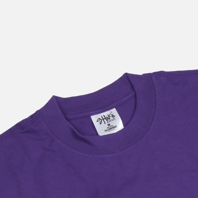 샤카웨어 7.5oz 맥스 헤비웨이트 반팔티 PURPLE - 상세 이미지 2
