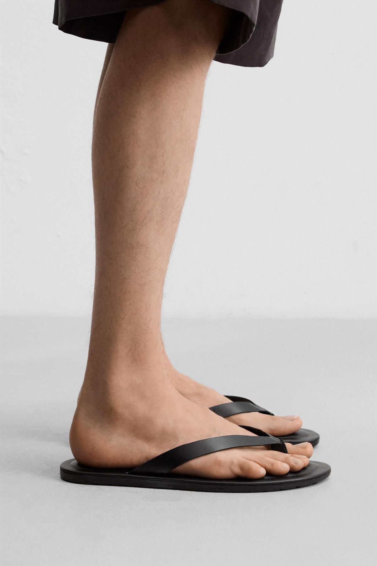 자라 베이직 블랙 스트랩 샌들 2750/620 BLACK - 상세 이미지 3