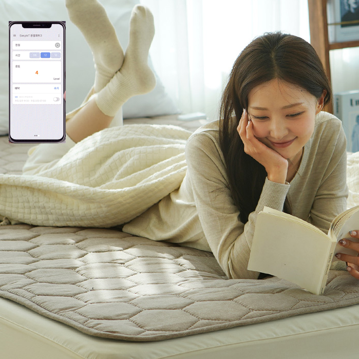 IOT 침대 전기장판 스마트 침대용 전기요 임산부 카본매트