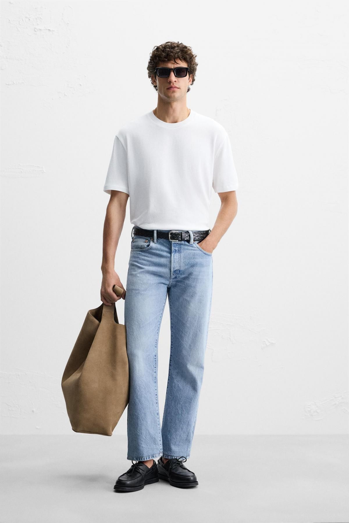 자라 베이직 니트 티셔츠 4231/416 WHITE - 상세 이미지 2