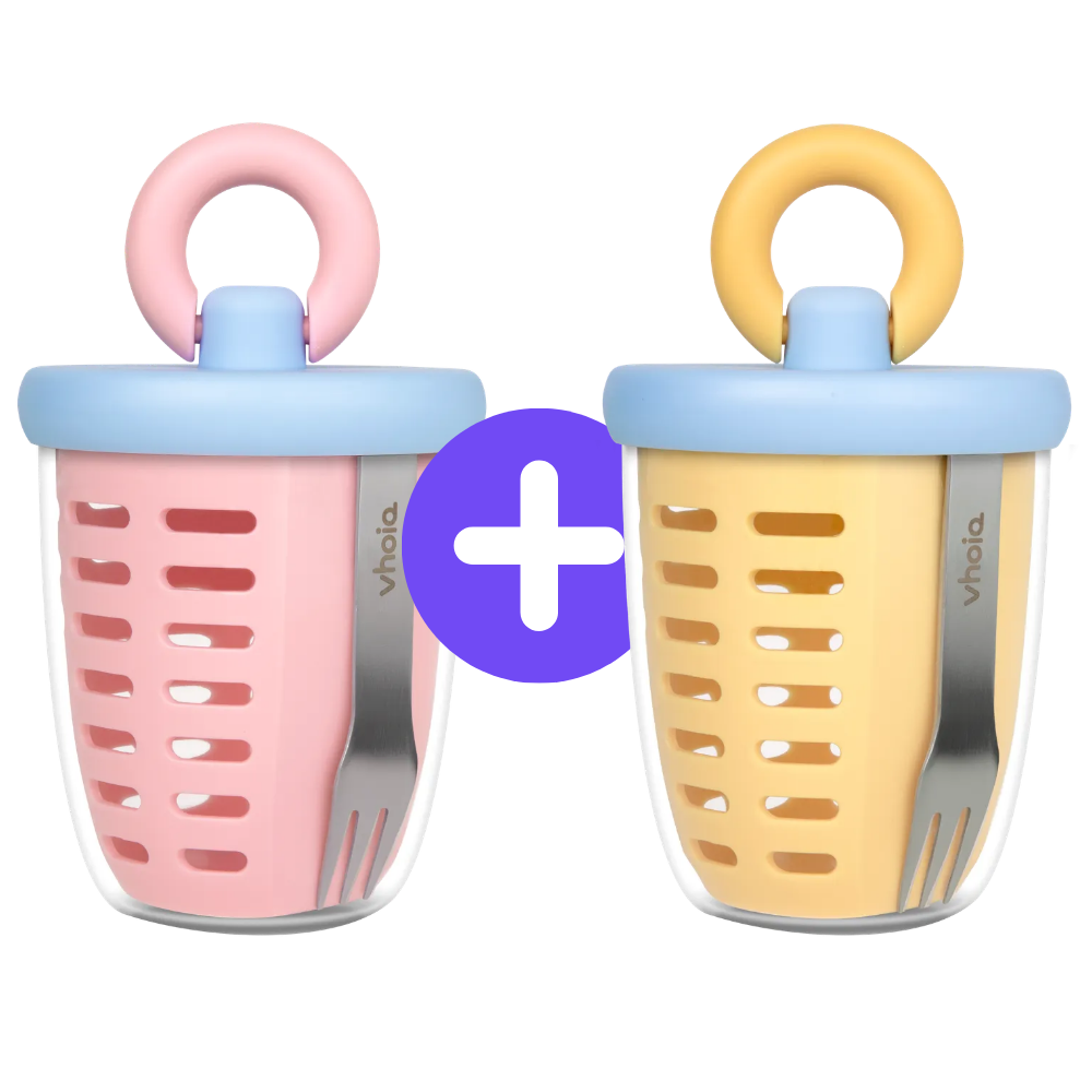 [1+1] 보이오 후르츠팟 과일 샐러드 밀프랩 용기 도시락통 링 푸르트 컵 제품 이미지