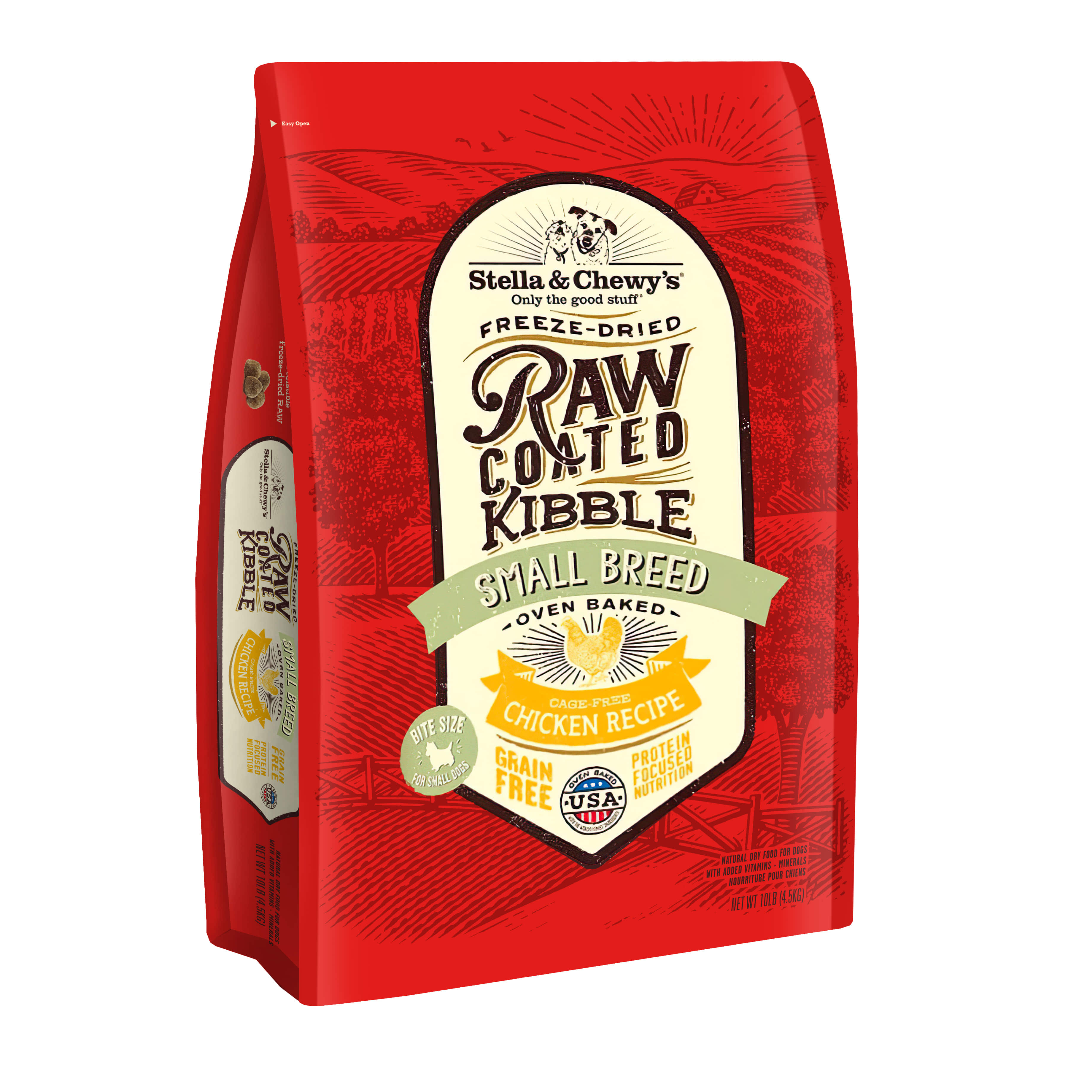 (+N포인트)스텔라앤츄이스 키블 치킨 스몰브리드 4.5kg 강아지 반려견 저온 오븐베이크 소형견 사료 - 메인 이미지