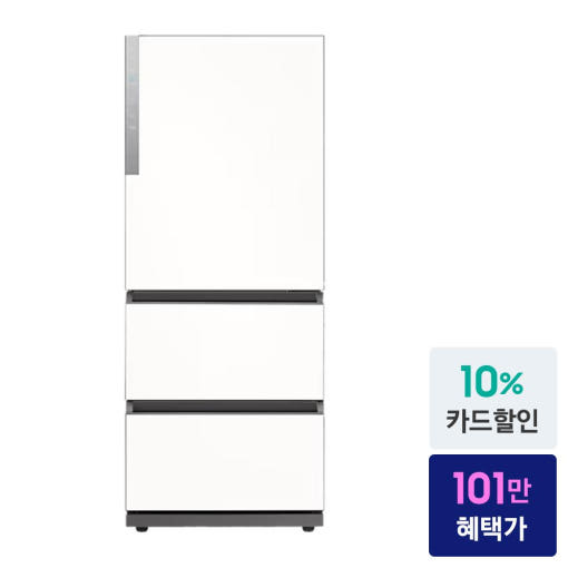 [이미지: 삼성 비스포크 3도어 스탠드형 김치냉장고]