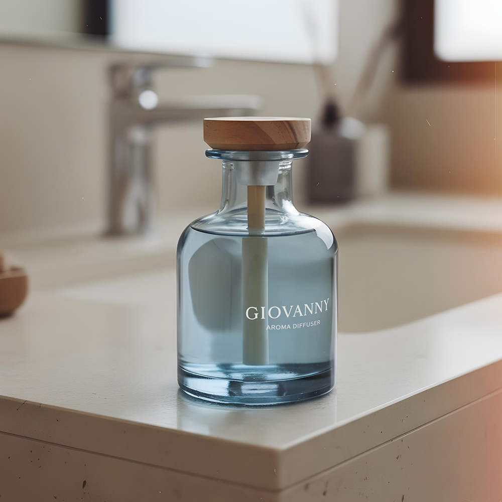 [1+1]지오바니 차량용 방향제 자동차 디퓨저 150ml, 블랙체리