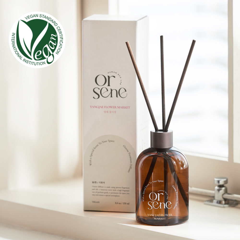 올센느 디퓨저 방향제 실내 화장실 화캉스 인테리어 집들이선물 생화향 250ml 양재꽃시장