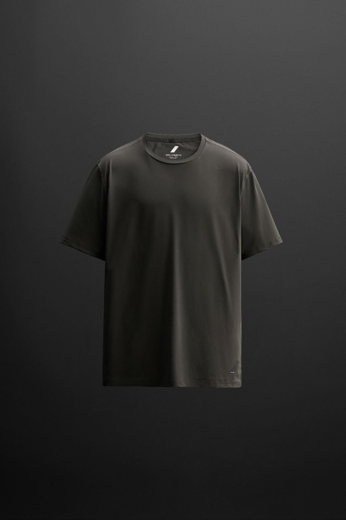 자라 베이직 트레이닝 티셔츠 4387/400 DARK GREY - 메인 이미지