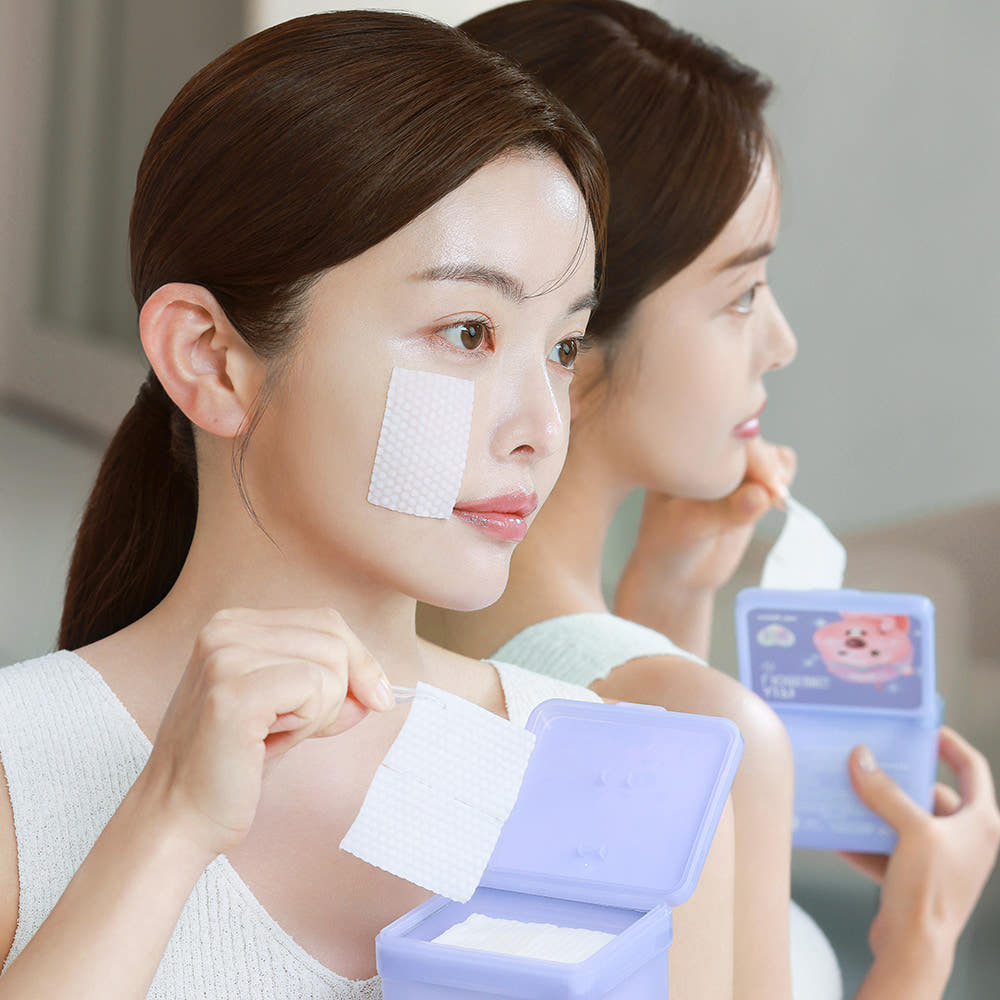 리플라이미 잔망루피 세라마이드 모닝패드 시카 나이트패드 기획세트 70매 2종 - 상세 이미지 5