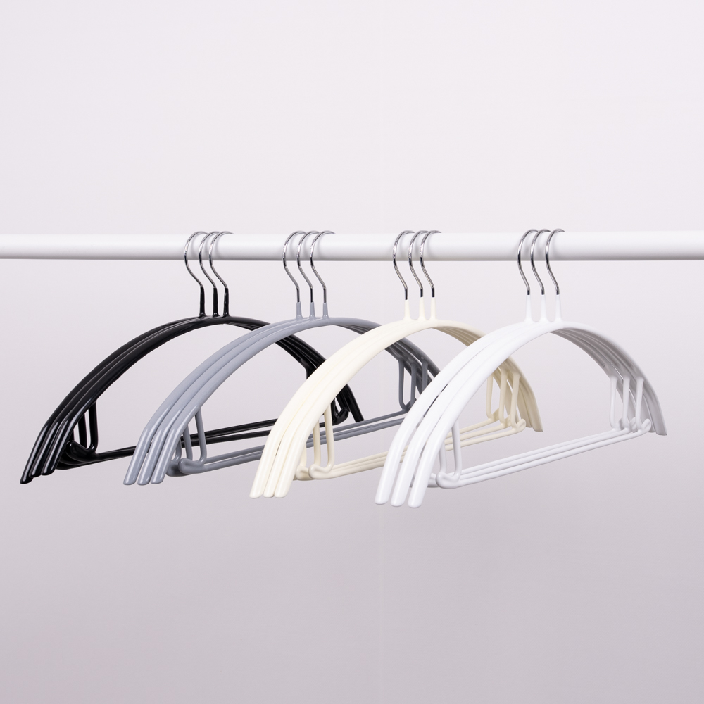 할메이드 어깨뿔방지 라운드형 셔츠 맨투맨 니트 논슬립 옷걸이 20P 제품 이미지