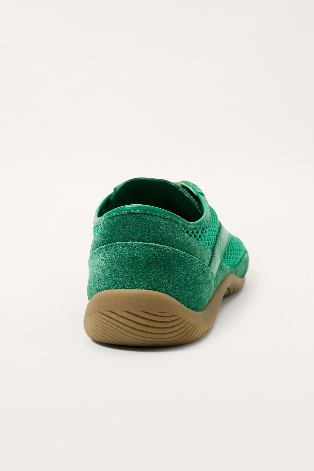 자라 레트로 테크니컬 그린 스니커즈 2270/620 GREEN - 상세 이미지 3