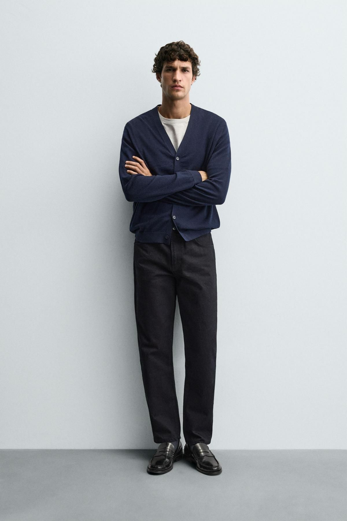 자라 슬림핏 데님 청바지 5585/302 DARK NAVY - 상세 이미지 2