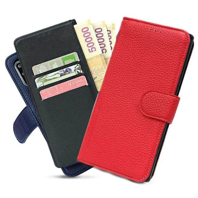 LG X2 2019 찰스킷 심플지갑 X220 케이스 레드 - 상품 이미지