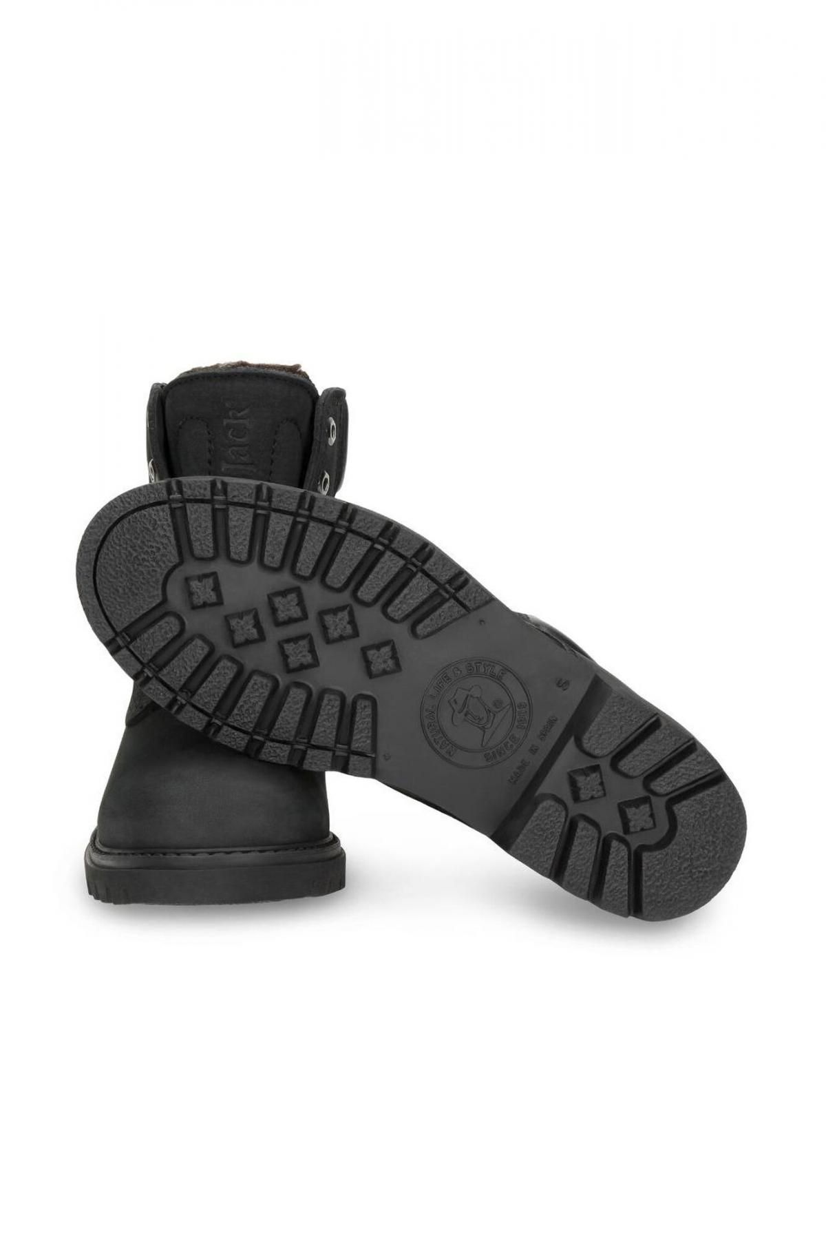파나마잭 방수 퍼안감 누벅 앵클부츠 블랙 9961110 NEGRO - 상세 이미지 4