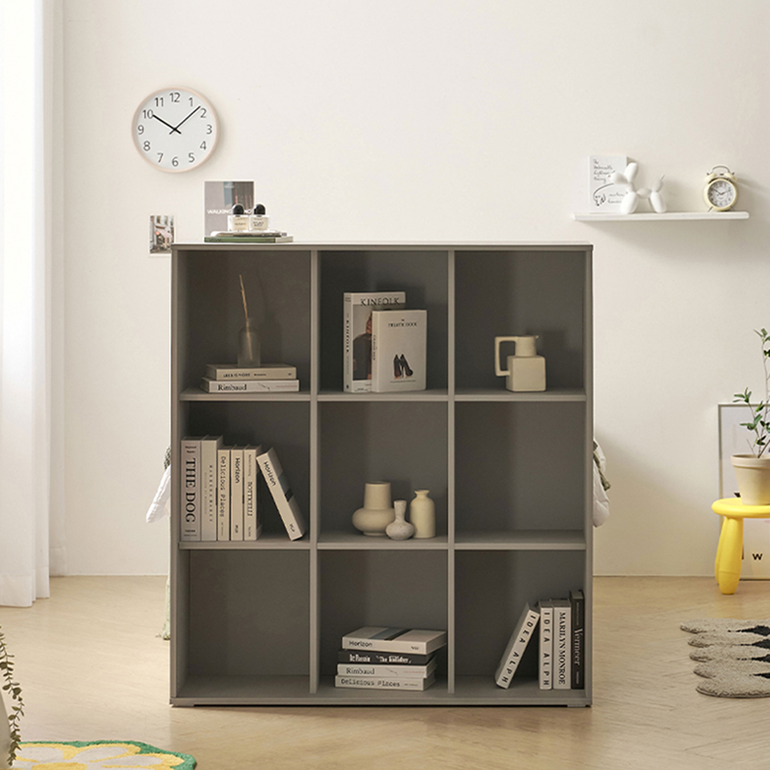 공간분리 책장 파티션 침대 옆 책장 선반 책꽂이 만화책 수납장 400