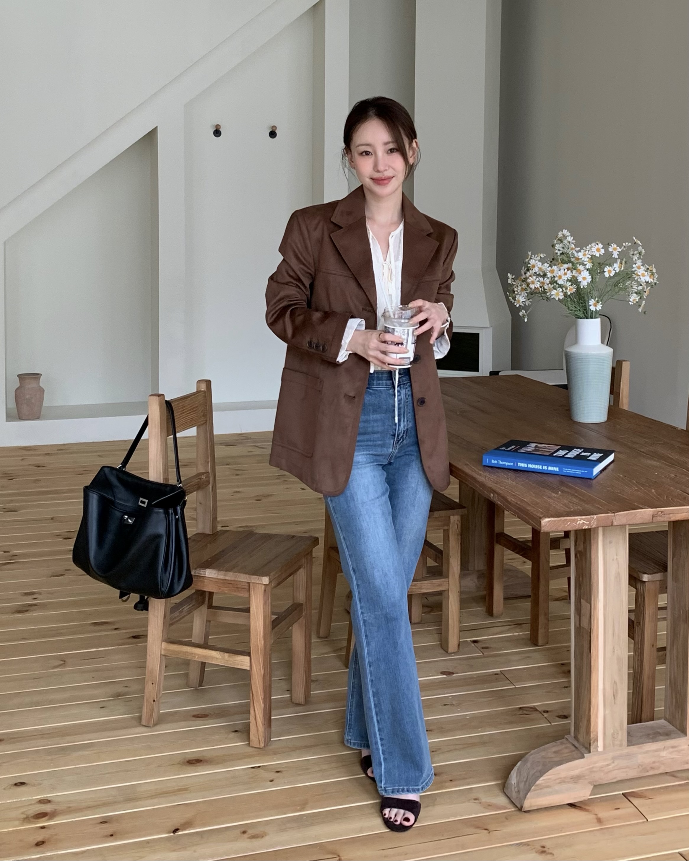 25FW FAUX 스웨이드 자켓 - 상세 이미지 3
