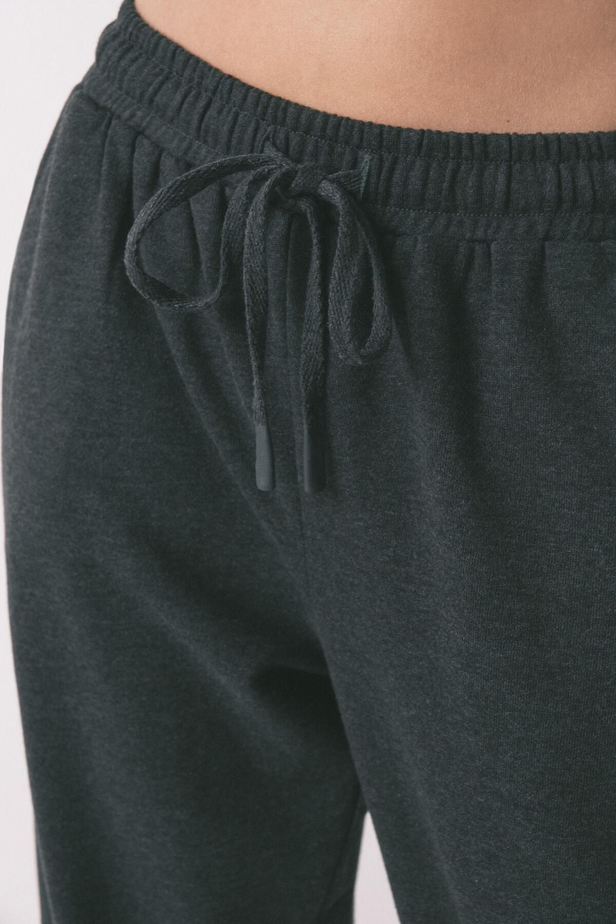 우먼시크릿 테크니컬 기모 캐럿핏 조거 팬츠 그레이 3702264 GRIS - 상세 이미지 4